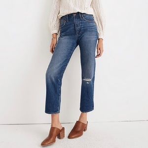 Madewell “Classic Straight Jean”